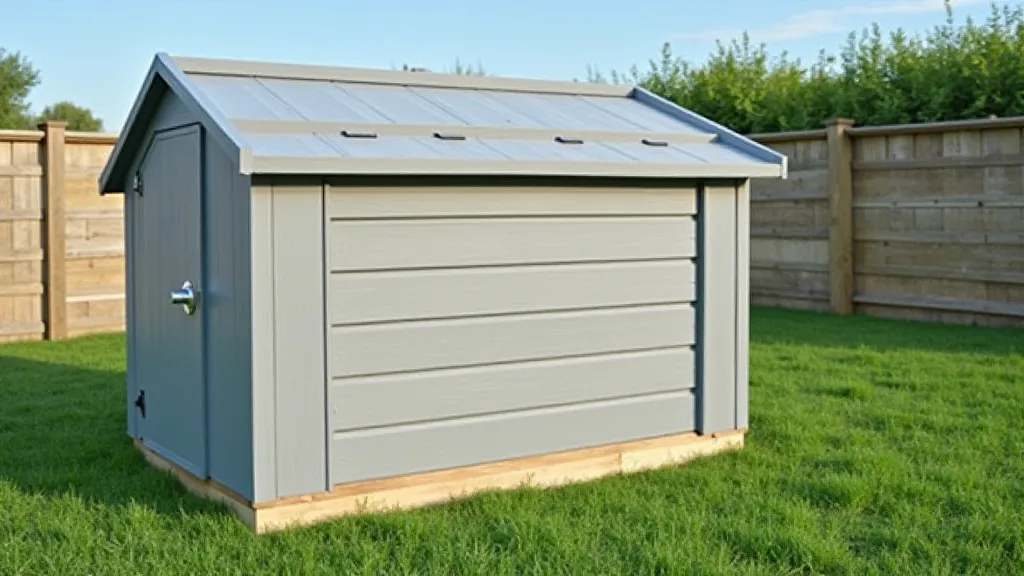 Example of a simple weather station enclosure design
