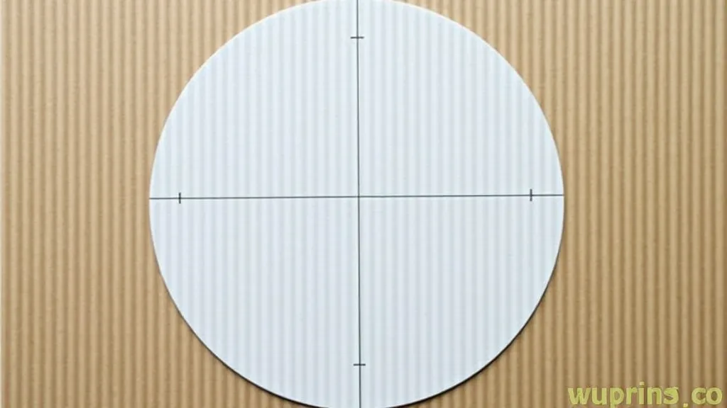 Circular plastic base for rain gauge funnel
