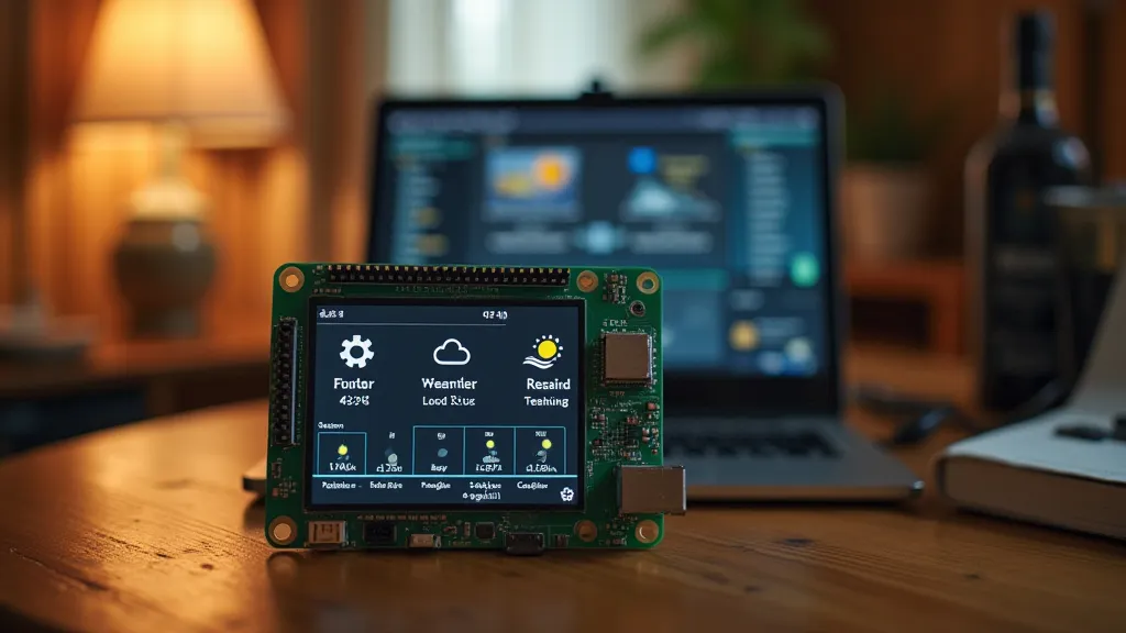 Raspberry Pi weather dashboard